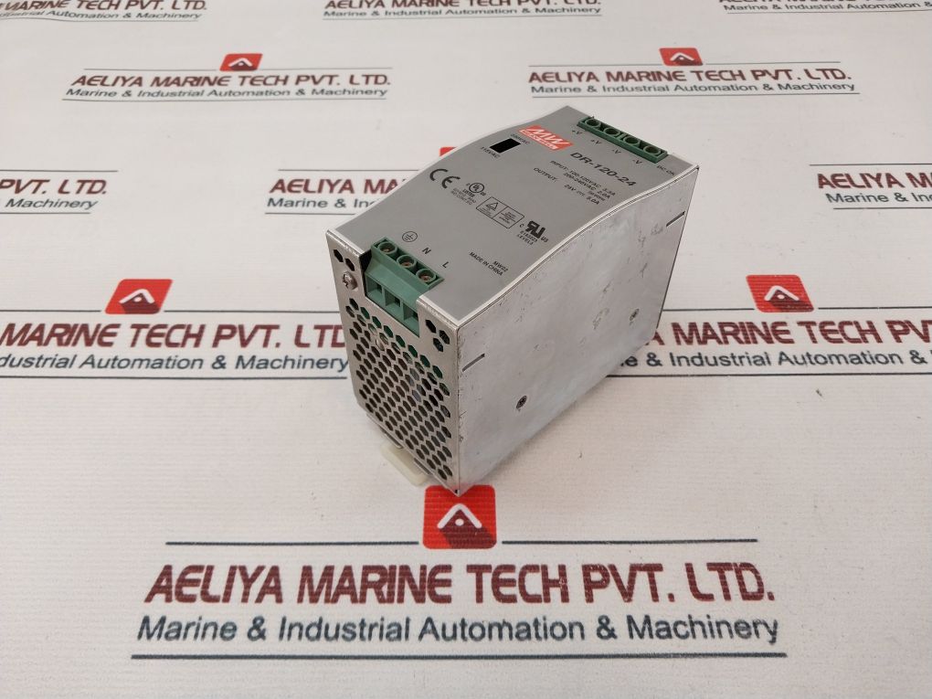 Mean Well Dr-120-24 Ac/Dc Din Rail Power Supply