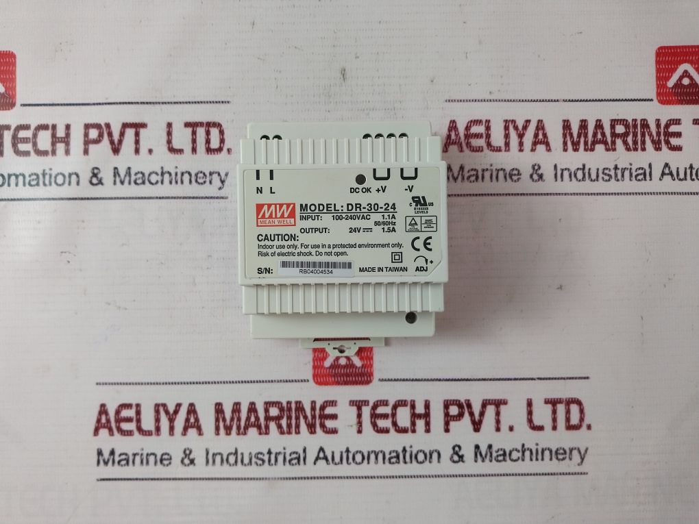 Mean Well Dr-30-24 Power Supply 50/60Hz