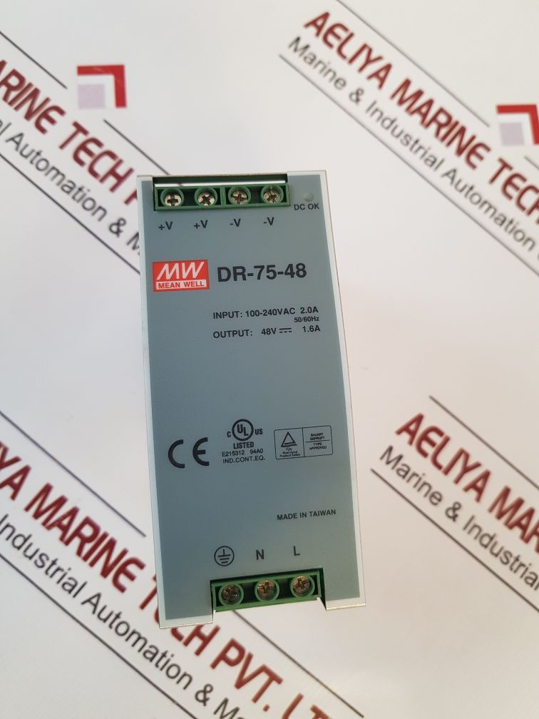 Mean Well Dr-75-48 Power Supply 