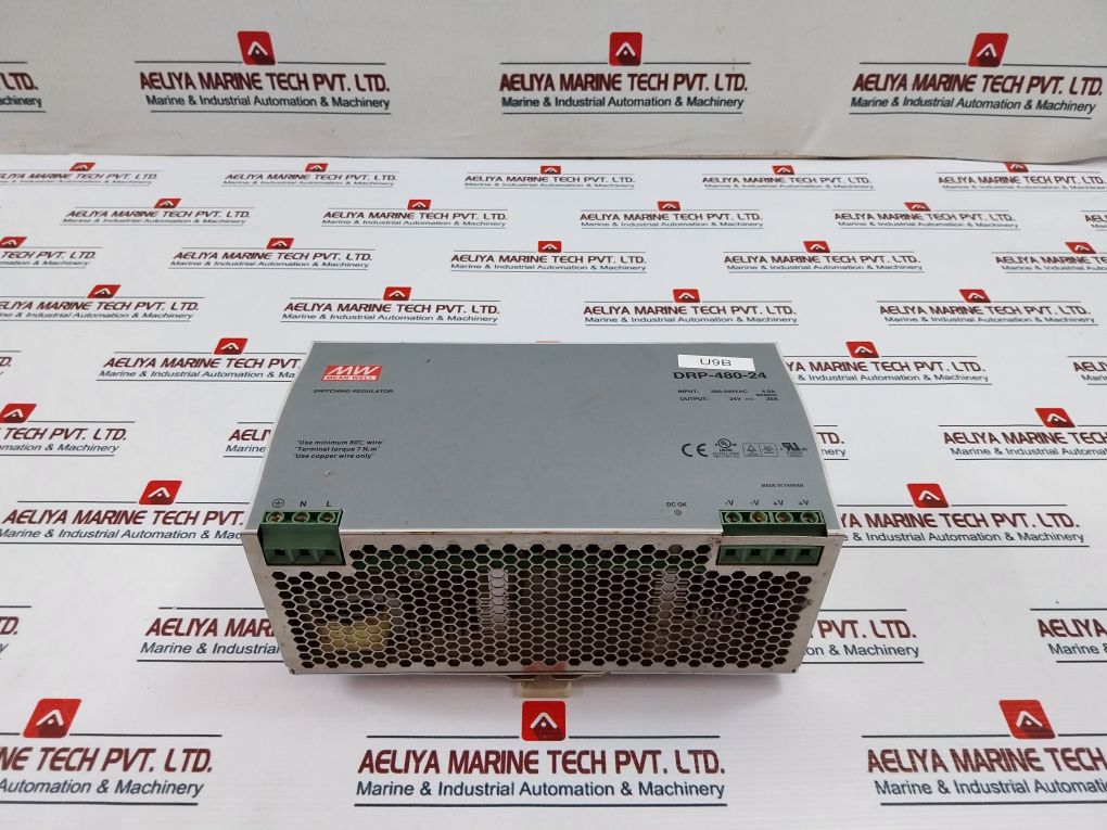 Mean Well Drp-480-24 Switching Regulator Power Supply 200-240Vac
