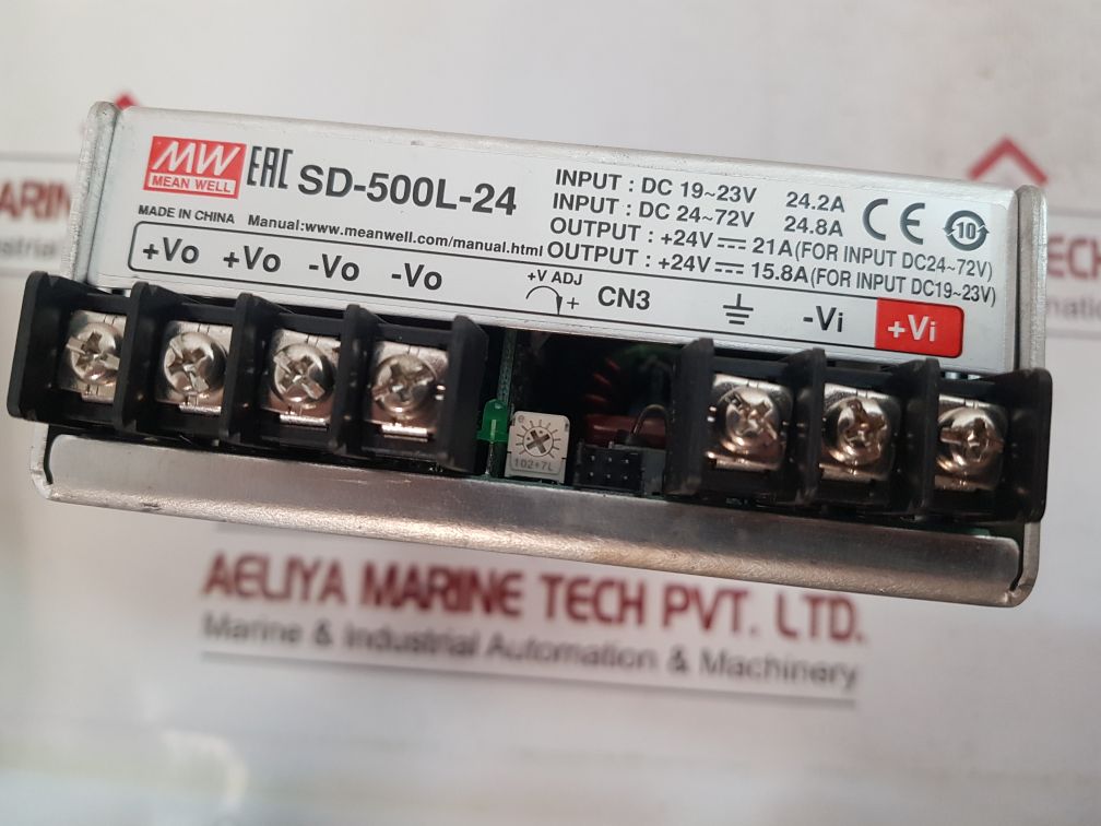 Mean Well Sd-500L-24 Dc Enclosed Converter