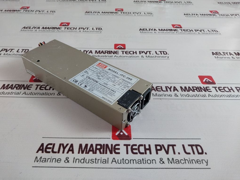 Mean Well Ipc-200 Ac To Dc Power Supply 3.5A 47-63Hz
