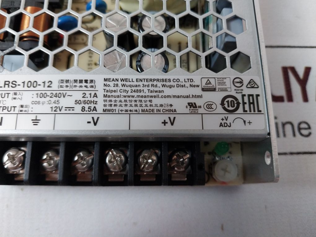 Mean Well Lrs-100-12 Power Supply