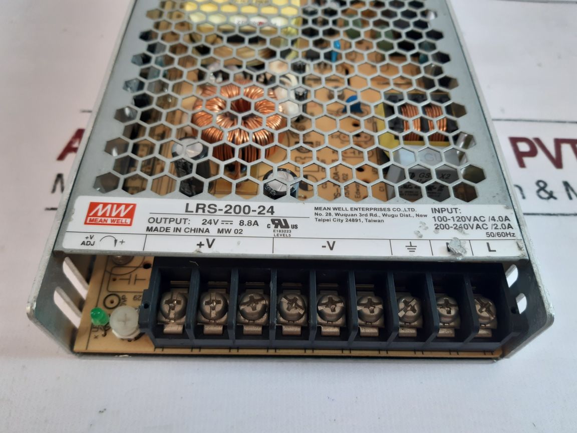 Mean Well Lrs-200-24 Switching Power Supply