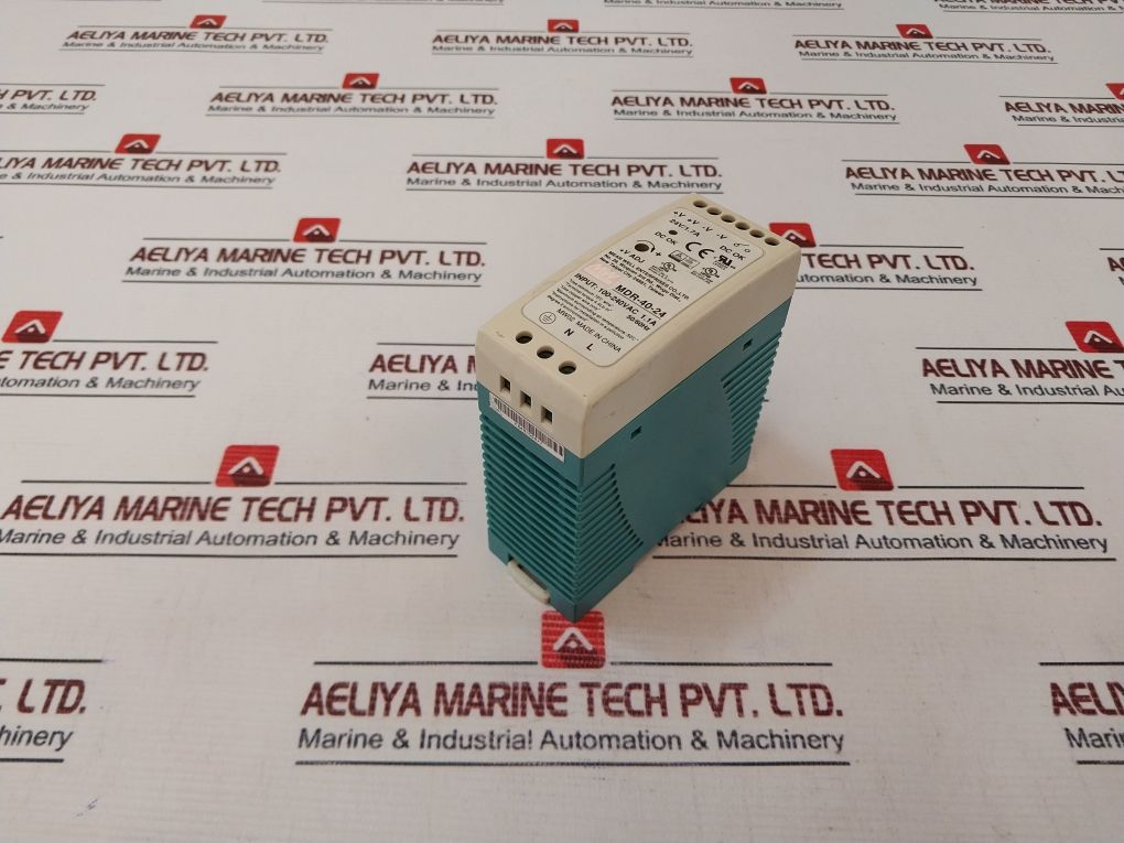 Mean Well Mdr-40-24 Industrial Din Rail Power Supply 24V 1.7A