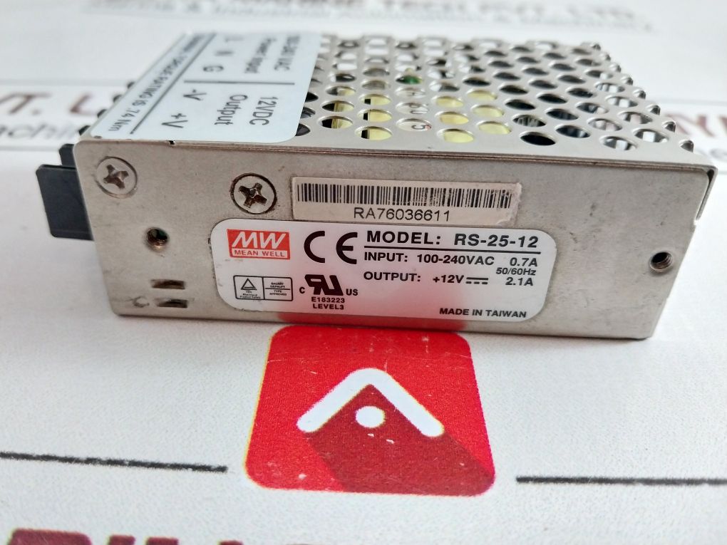 Mean Well Rs-25-12 Switching Power Supply