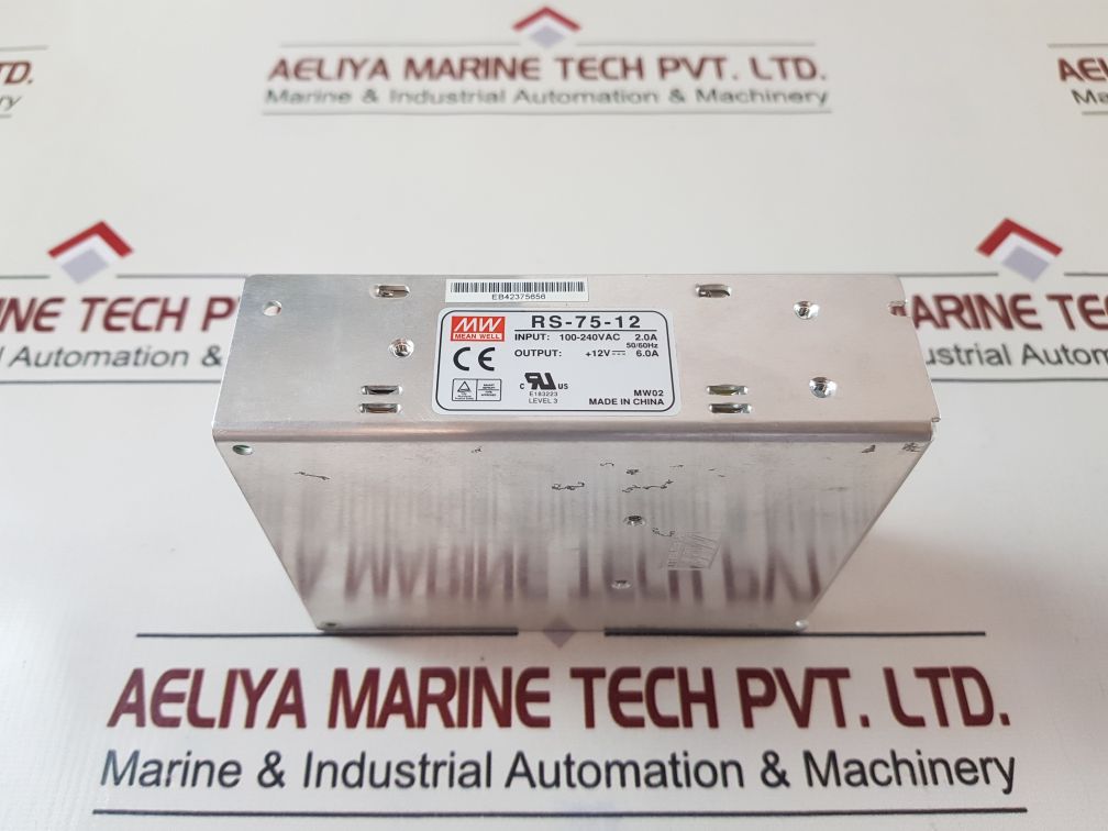 Mean Well Rs-75-12 Switching Power Supply
