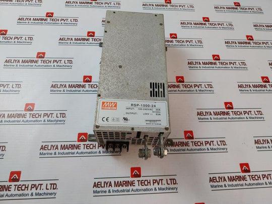 Mean Well Rsp-1500-24 Power Supply Switching Unit 100-240 Vac 20A