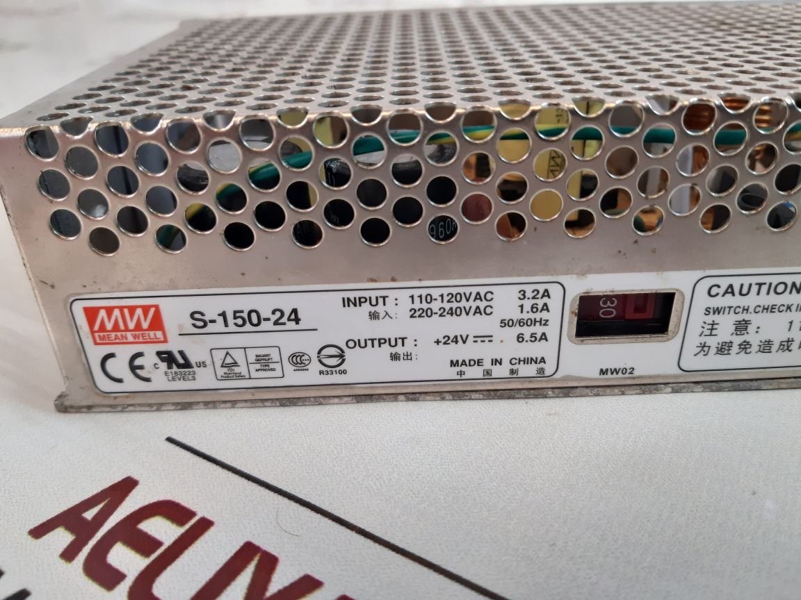 Mean well s-150-24 power supply