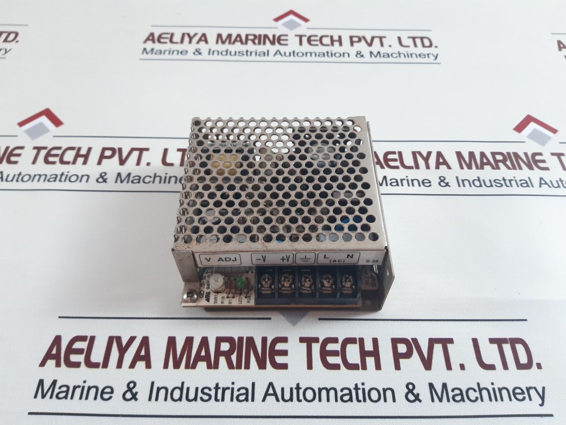 Mean well s-25-15 power supply 100-240vac 0.6a