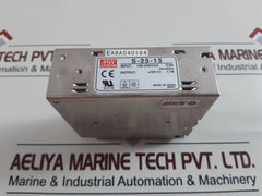 Mean well s-25-15 power supply 100-240vac 0.6a