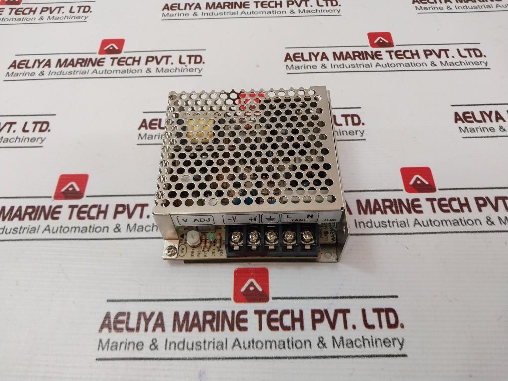 Mean Well S-25-24 Power Supply 100-240Vac 0.6A 50/60Hz