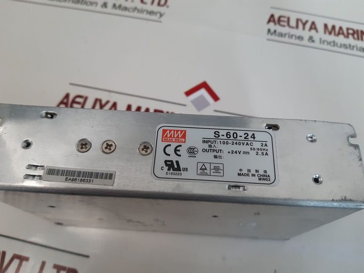 Mean Well S-60-24 Power Supply
