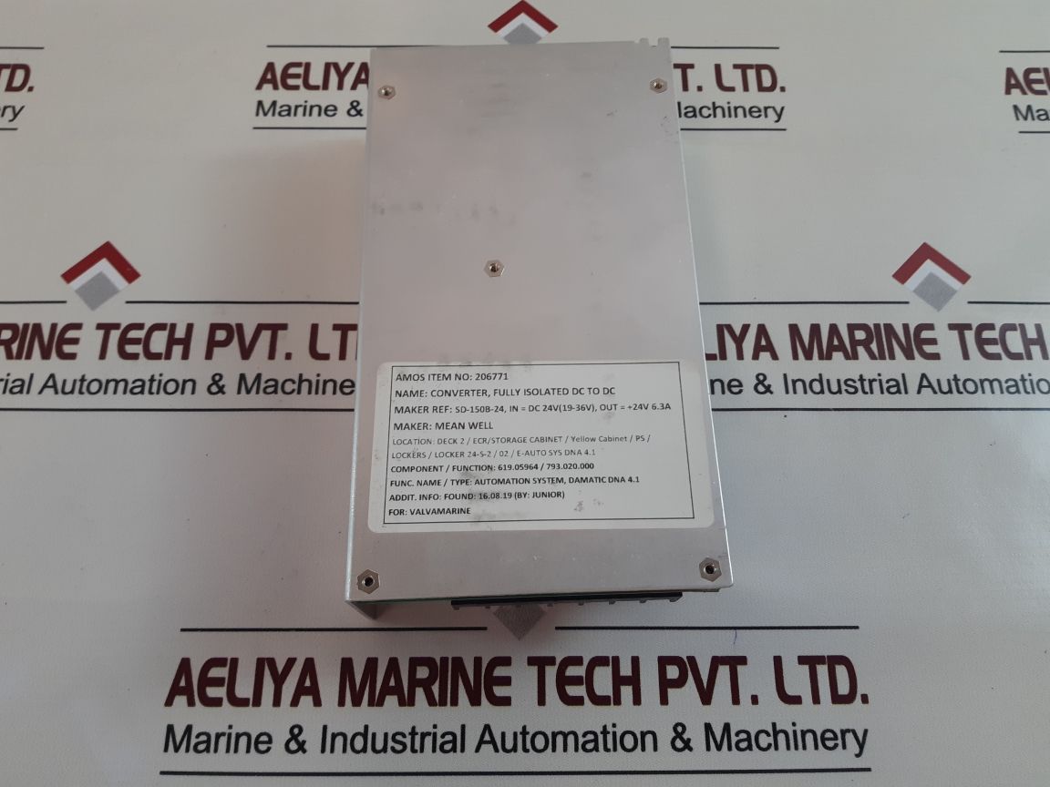 Mean Well Sd-150B-24 Fully Isolated Dc To Dc Converter

