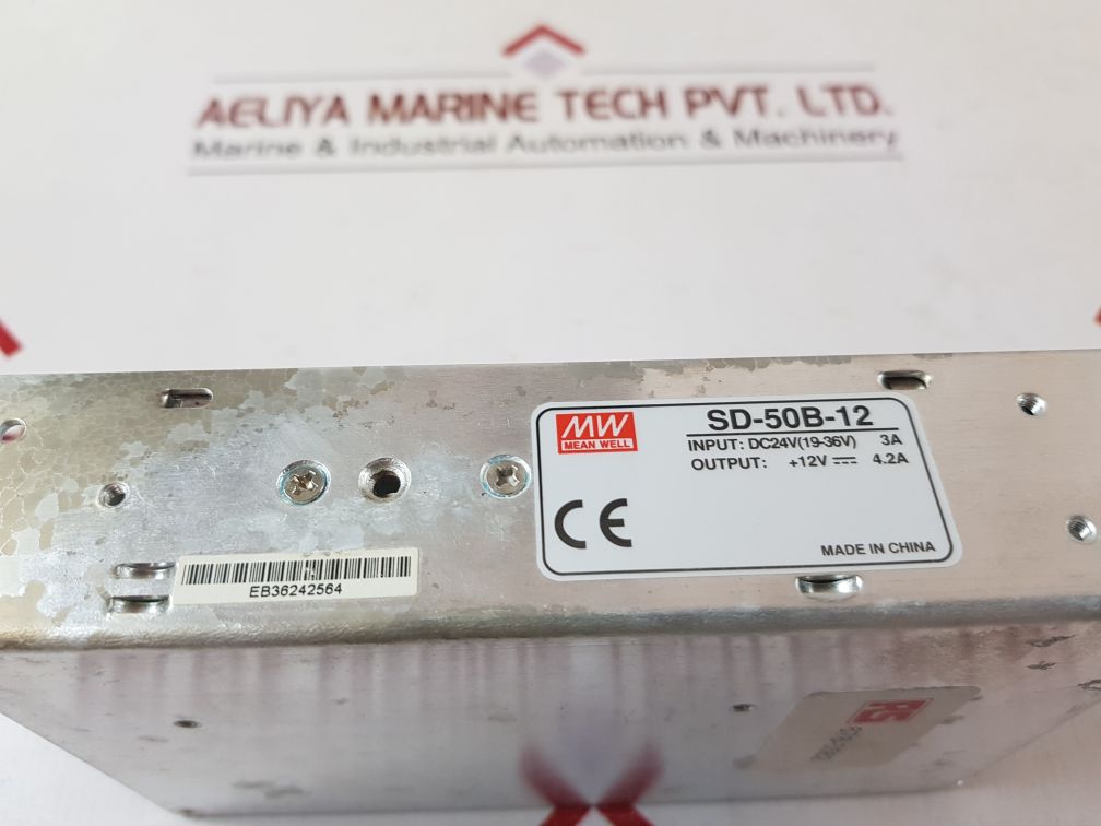 Mean well sd-50b-12 dc/dc power supply