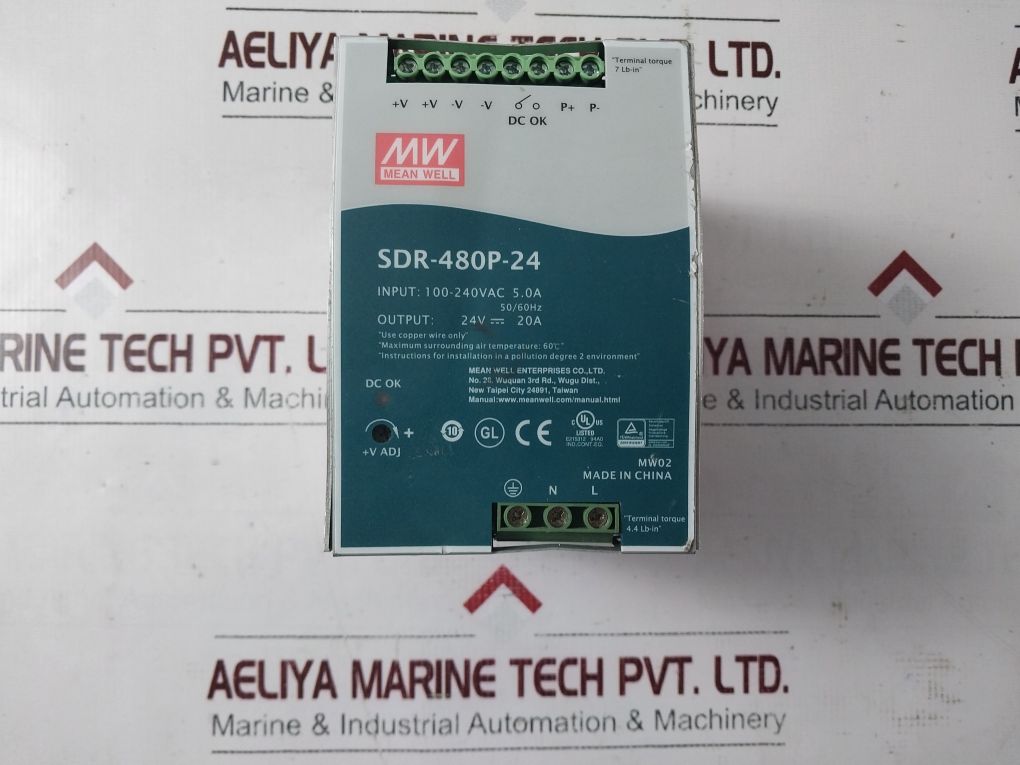 Mean Well Sdr-480P-24