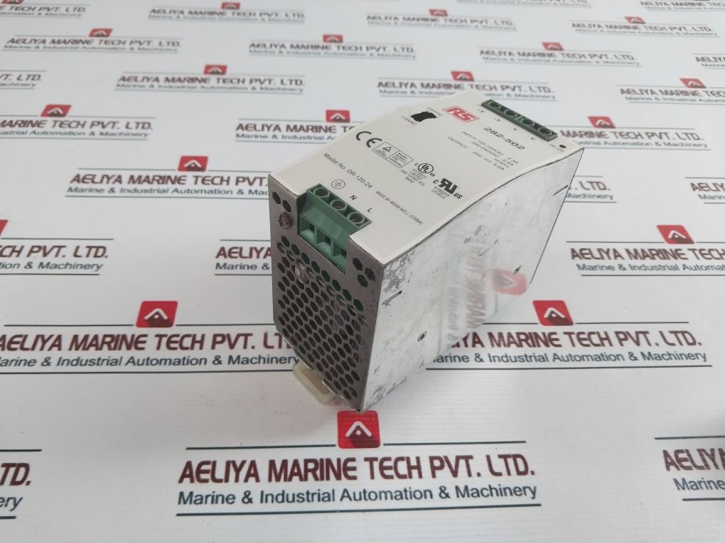 Mean Well/Rs 282-502 Power Supply Dr-120-24, 240Vac 50/60Hz