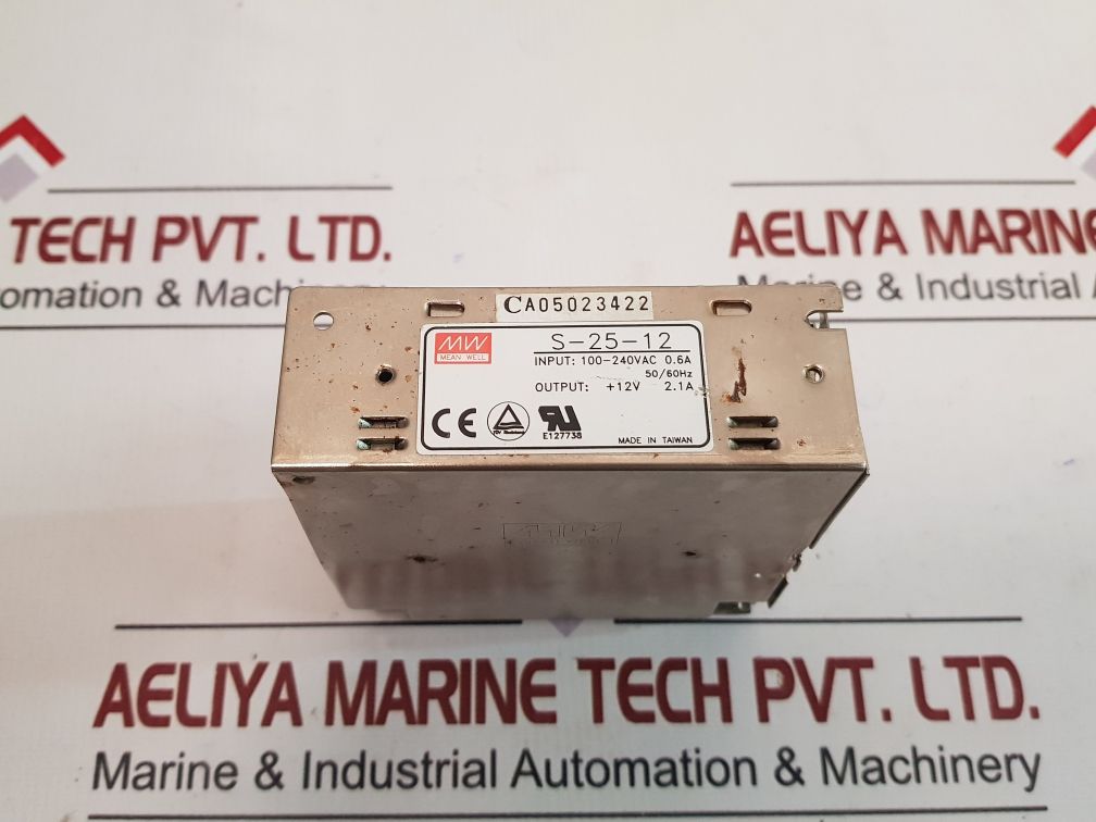 Meanwell S-25-12 Power Supply E127738