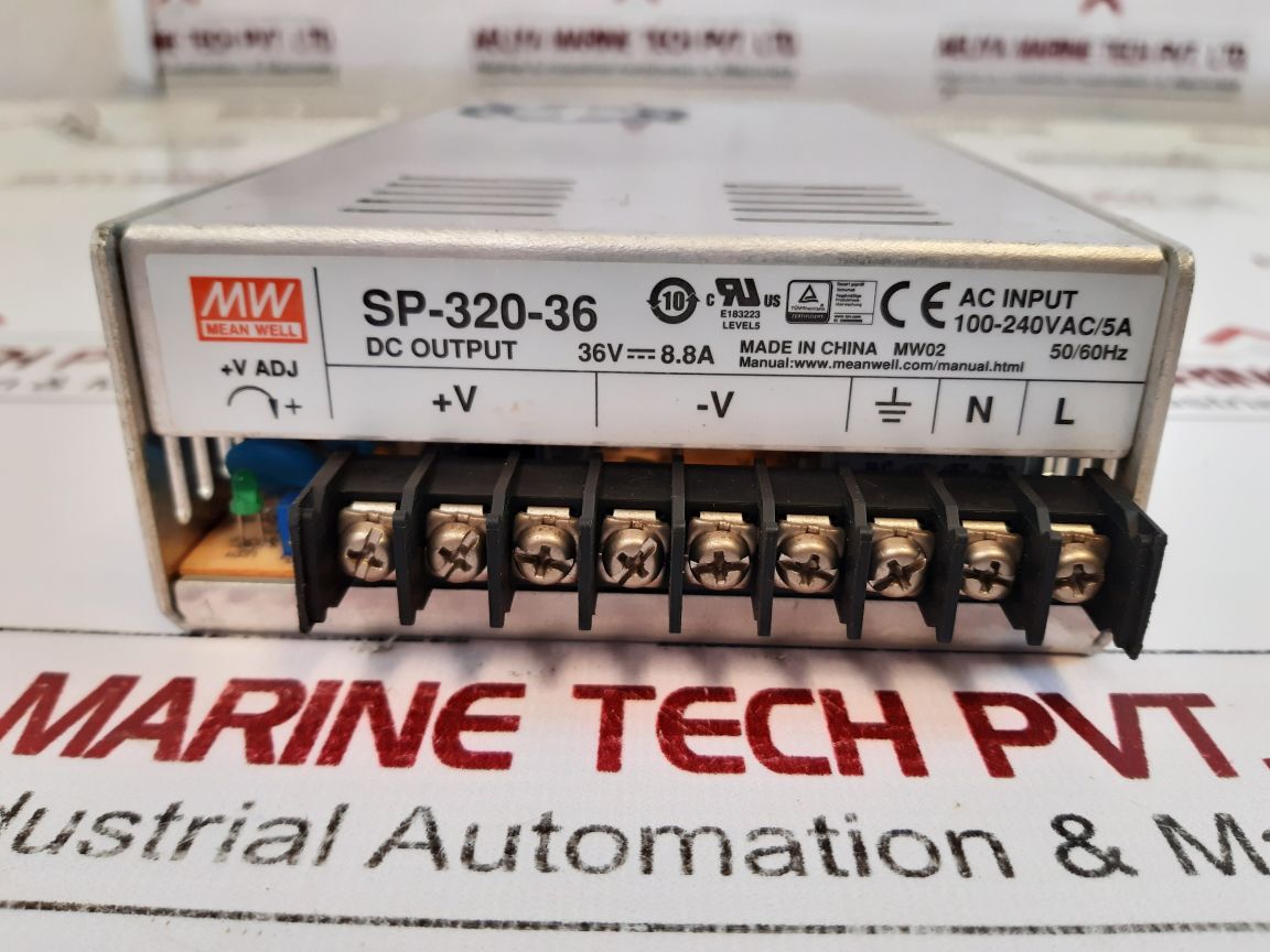 Meanwell Sp-320-36 Power Supply 36V---8.8A
