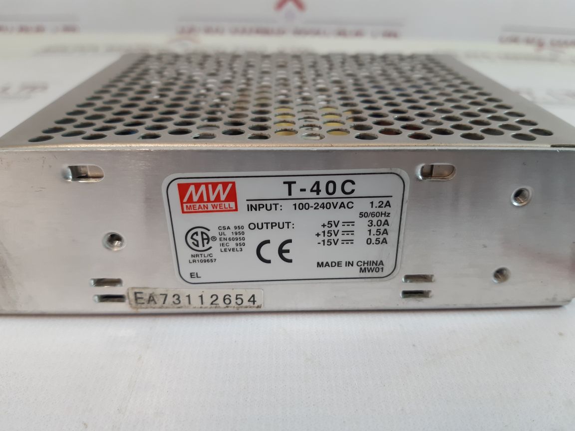 Meanwell T-40C Power Supply