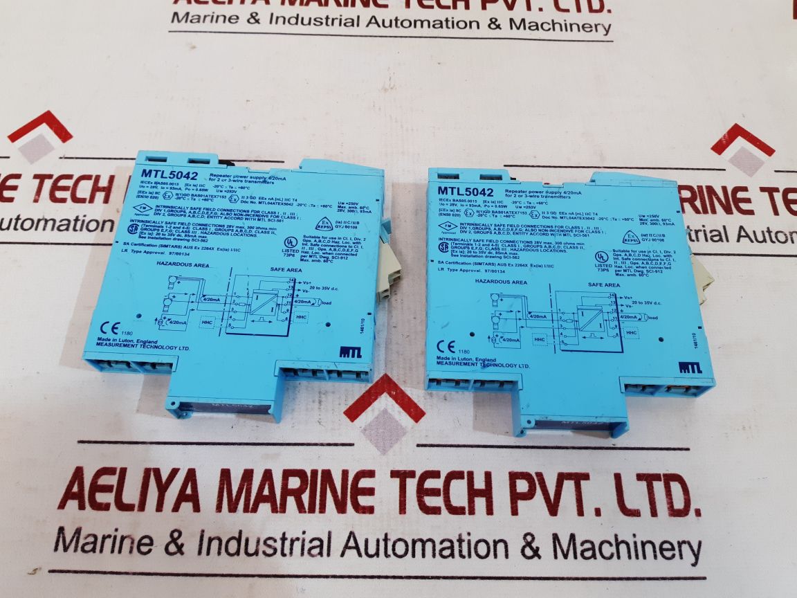 Measurement Mtl5042 Repeater Power Supply 4/20 Ma
