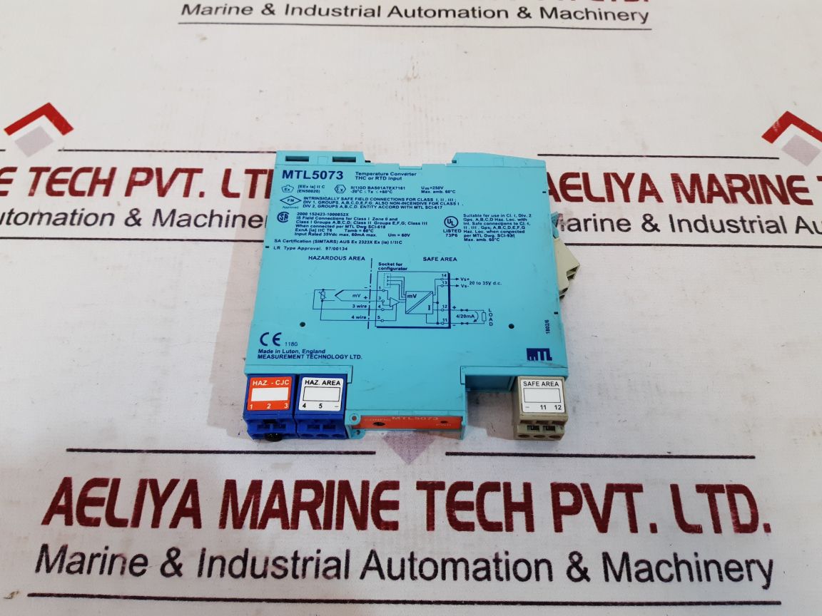 Measurement mtl5073 temperature converter