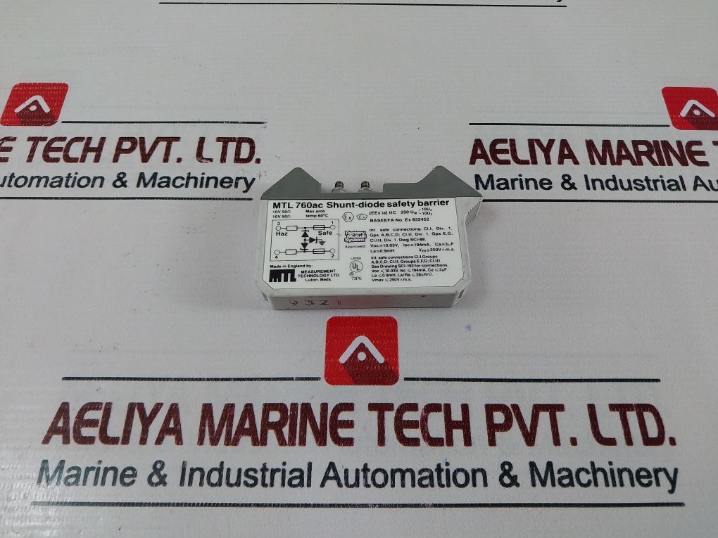 Measurement Mtl 760Ac Shunt-diode Safety Barrier 10V 50Ω