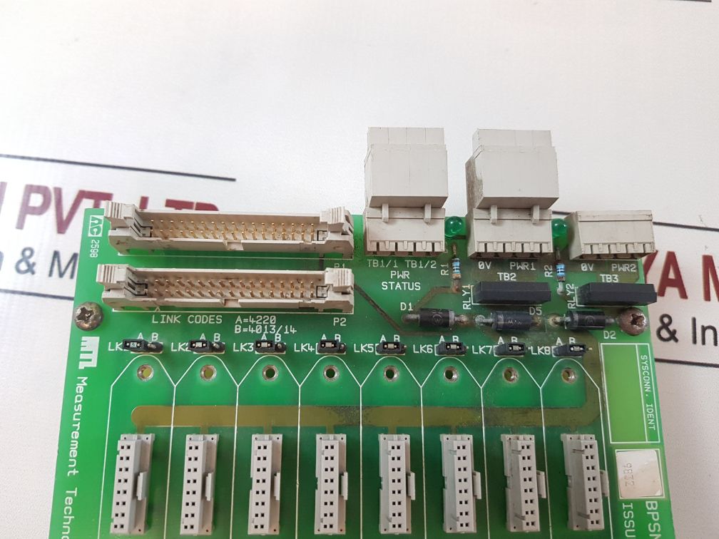 Measurement Technology Bpsn-08-di Input Module Board