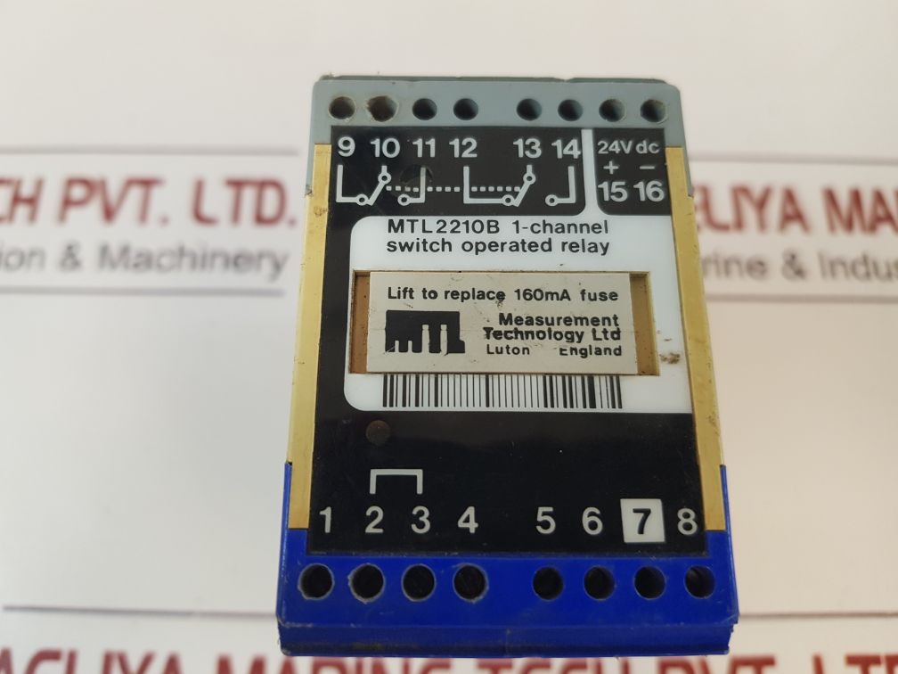 Measurement Technology Mtl2210B 1-channel Switch Operated Relay