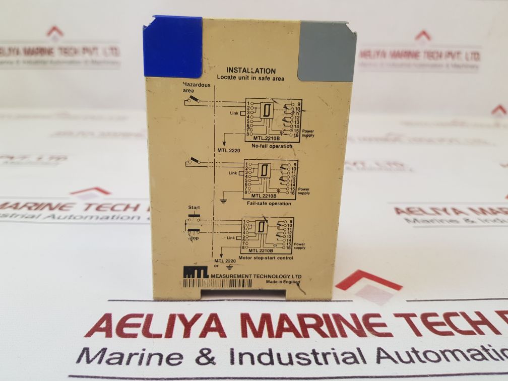 Measurement Technology Mtl2210B 1-channel Switch Operated Relay