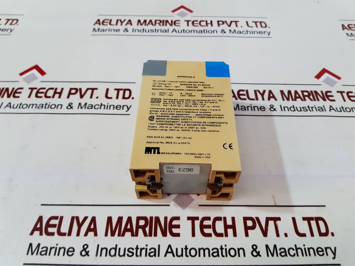 Measurement Mtl2210B 1-channel Switch Operated Relay