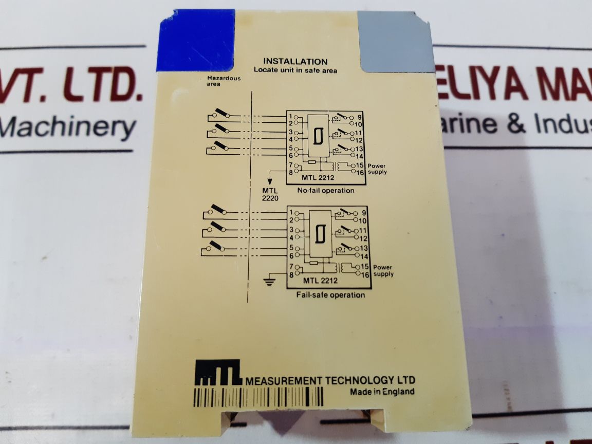 Measurement Mtl2212 3-channel Switch Operated Relay