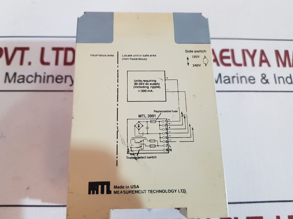 Mtl Mtl3991 Dc Power Supply