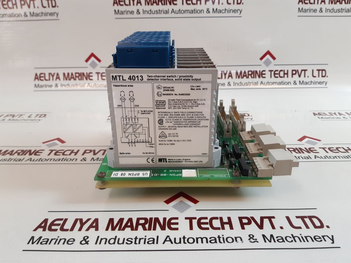 Measurement Technology Mtl4013 Two-channel Switch Proximity Detector Solid State