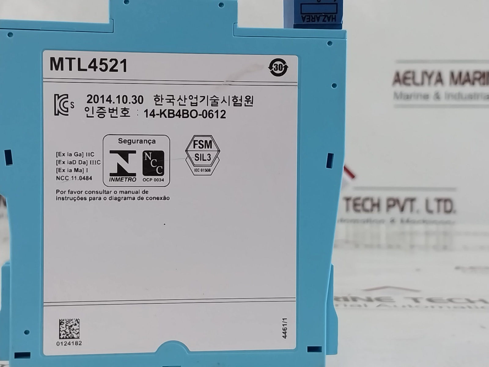 Measurement Technology Mtl4521 Loop Powered Solenoid/Alarm Driver