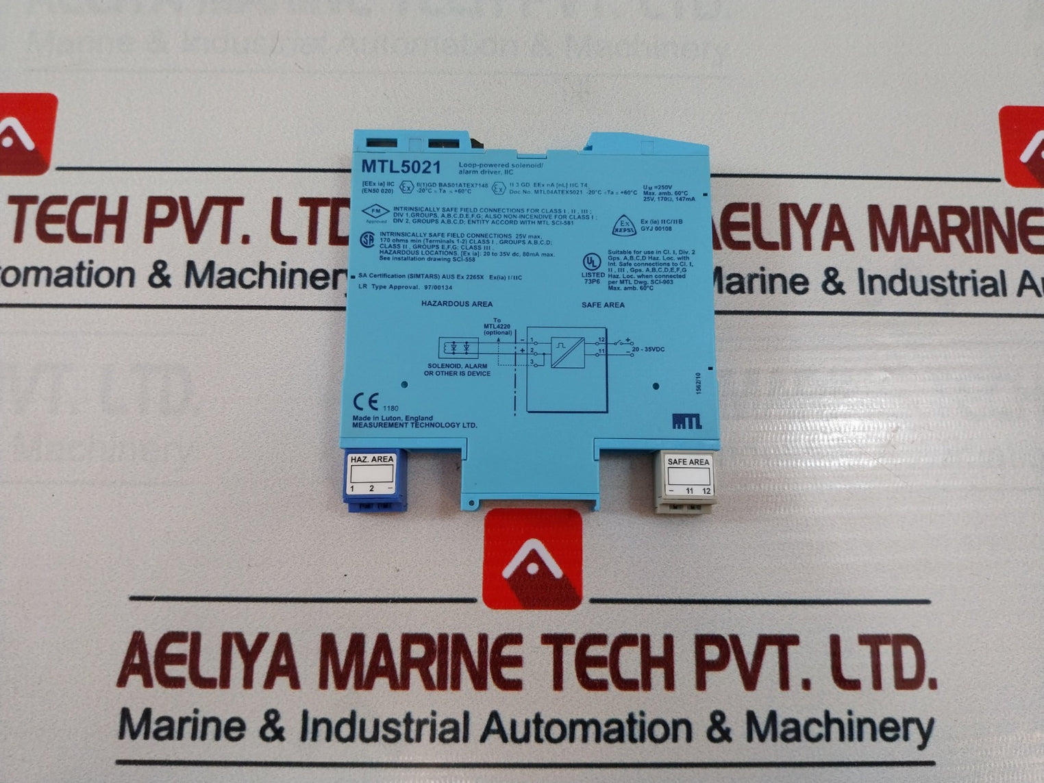 Measurement Technology Mtl5021 Loop Powered Solenoid/ Alarm Driver 