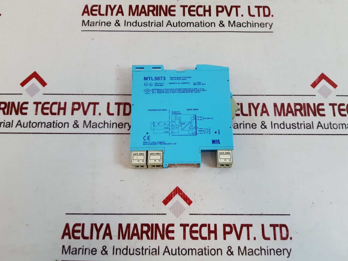 Measurement Technology Mtl5073 Temperature Converter 1802/2
