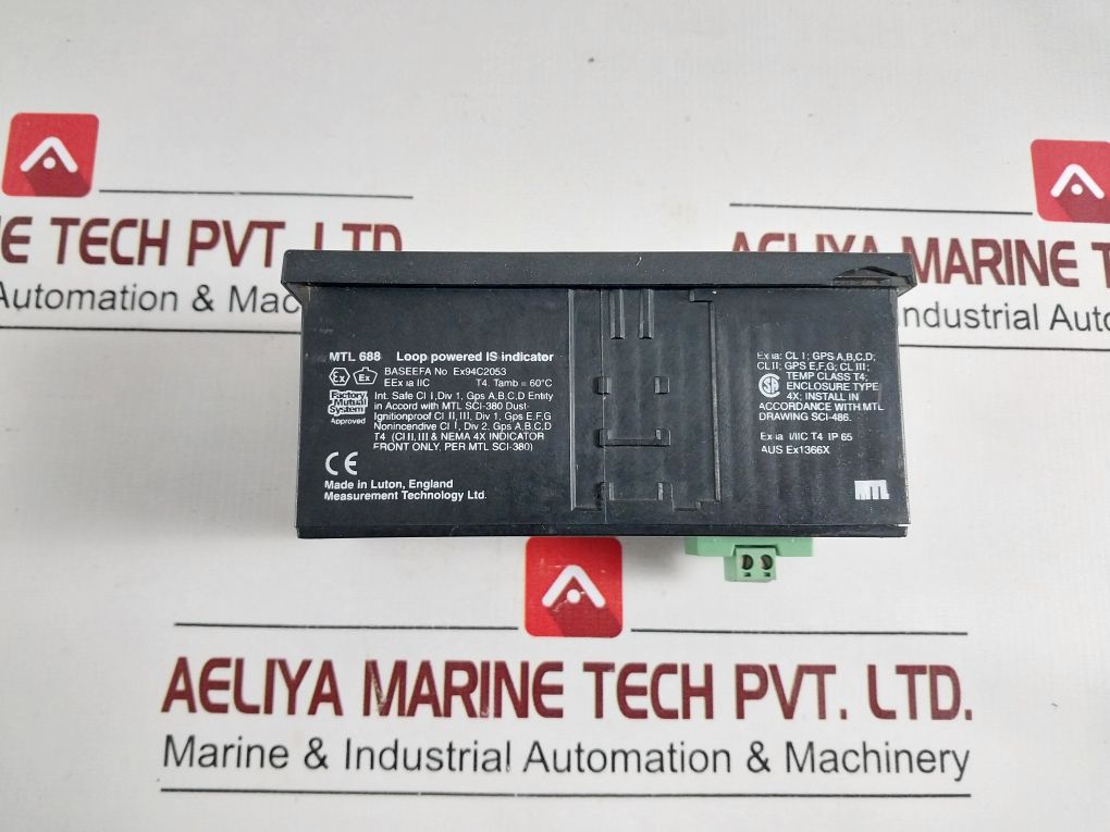 Measurement Technology Mtl688 Loop Powered Is Indicator