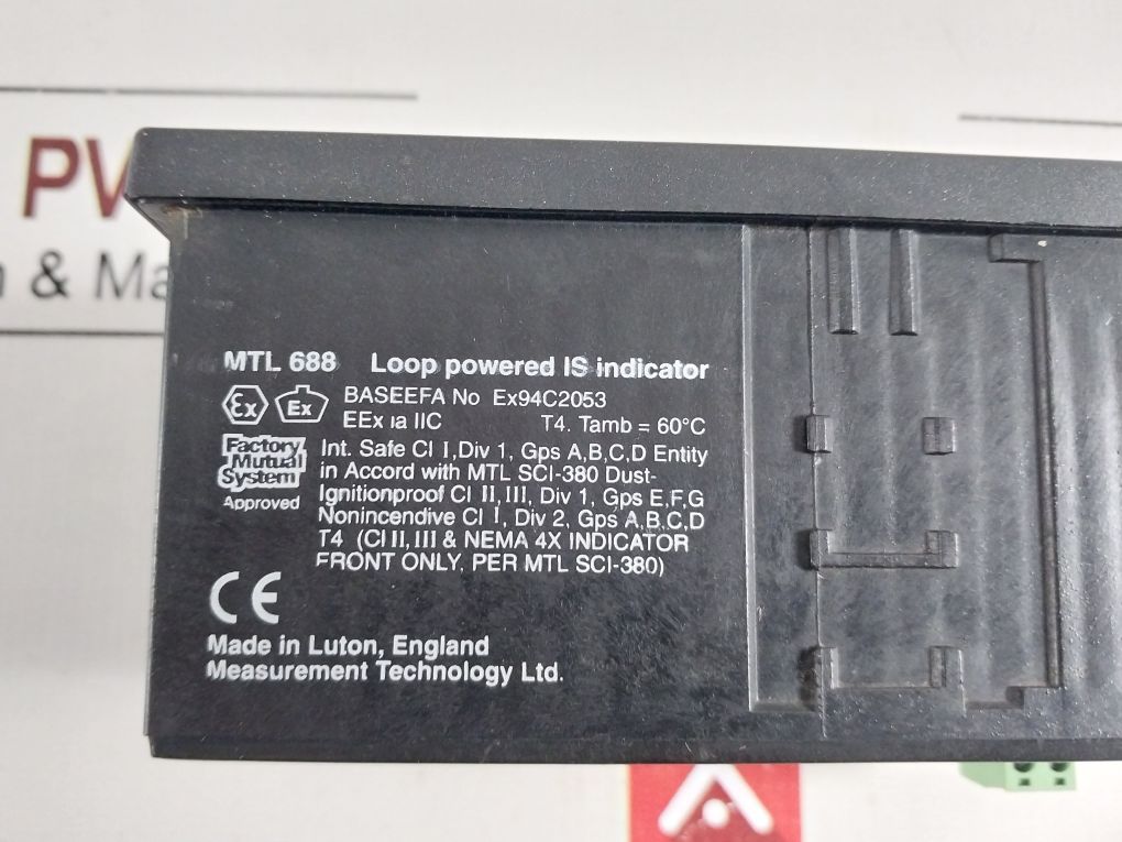 Measurement Technology Mtl688 Loop Powered Is Indicator