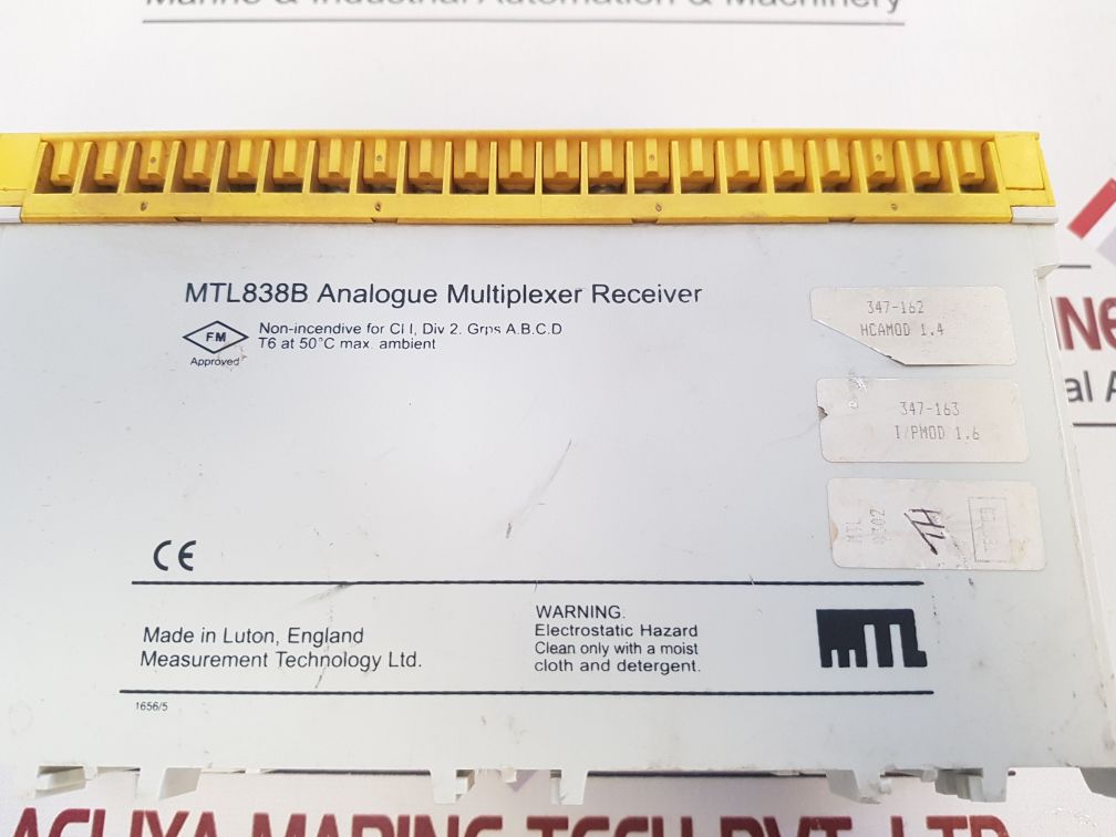 Measurement Technology Mtl838B-mbf Analogue Multiplexer Receiver