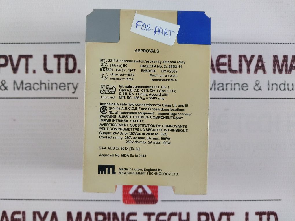 Measurement Technology Mtl 2213