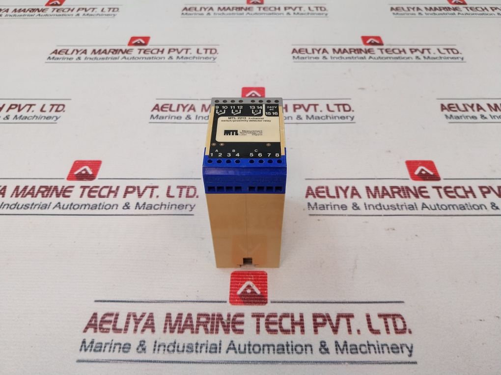 Measurement Technology Mtl 2213 3-channel Switch/ Proximity Detector Relay