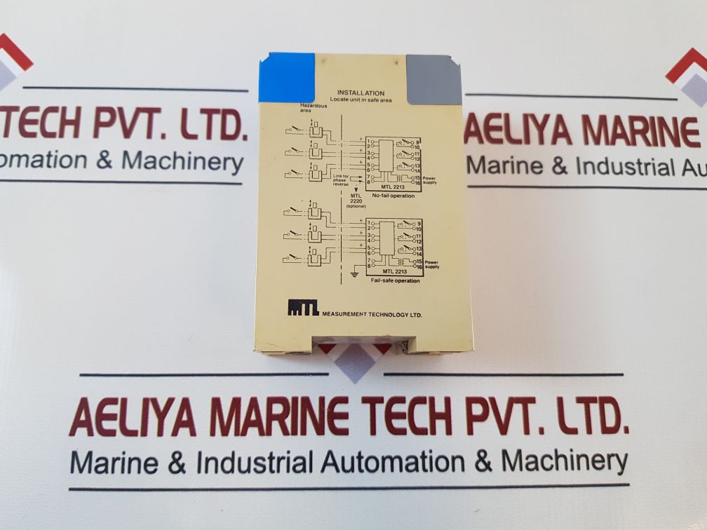 Measurement Technology Mtl 2213 SwitchProximity Detector Relay
