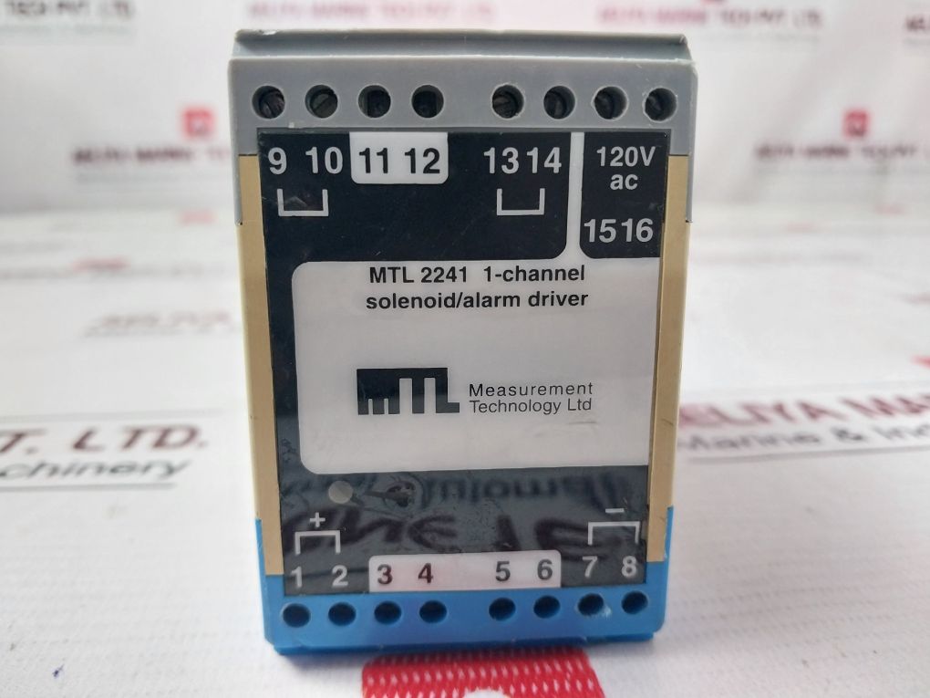 Measurement Technology Mtl 2241 Solenoid Alarm Driver Module