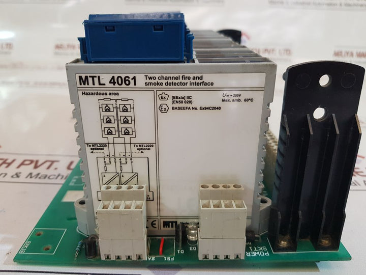 Measurement Technology Mtl 4061 Module Rack