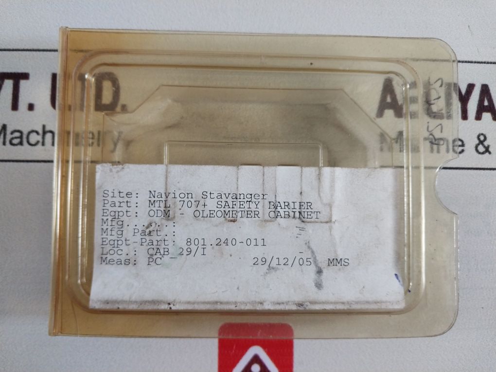 Measurement Technology Mtl 707+ Protected Safety Barrier