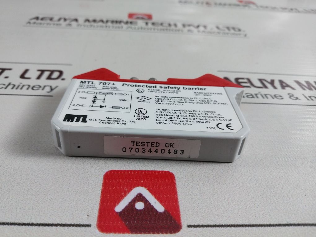 Measurement Technology Mtl 707+ Protected Safety Barrier