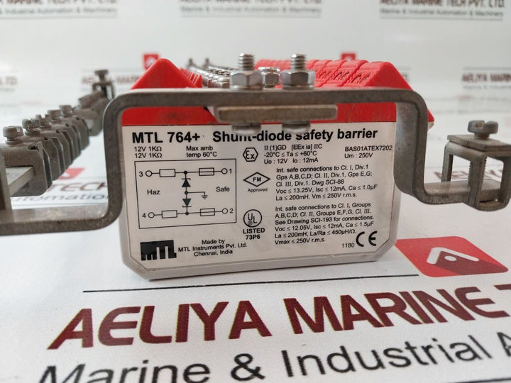Measurement Technology Mtl 764+ Shunt-diode Safety Barrier Set -20°C Ta +60°C