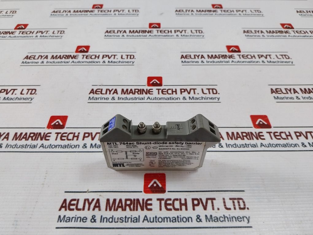 Measurement Technology Mtl 764Ac Shunt-diode Safety Barrier 60°C