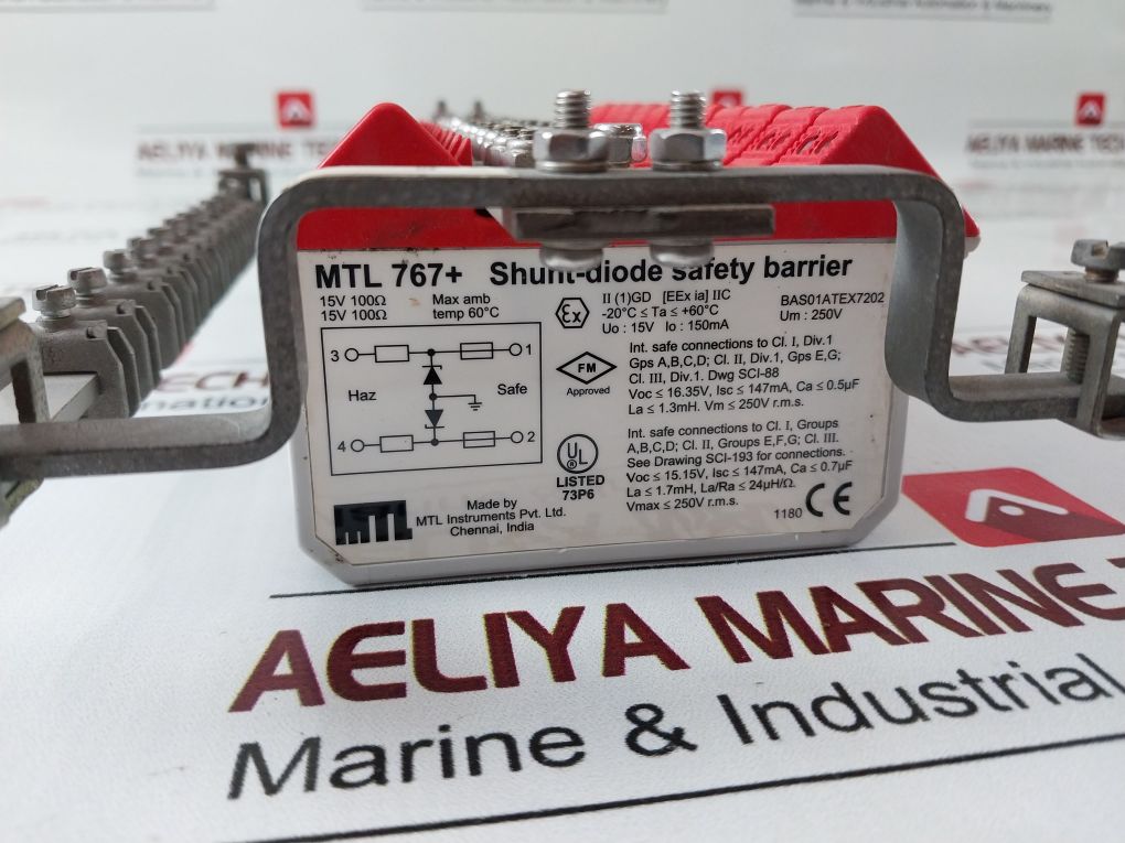Measurement Technology Mtl 767+ Shunt-diode Safety Barrier Set